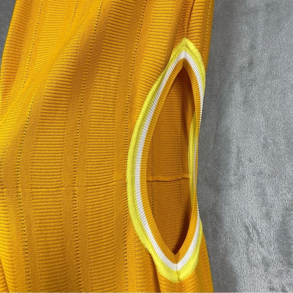 Solid & Striped The Lola Maxi Dress In Butterscotch Stretch Knit Retro Sz XS - Picture 3 of 7